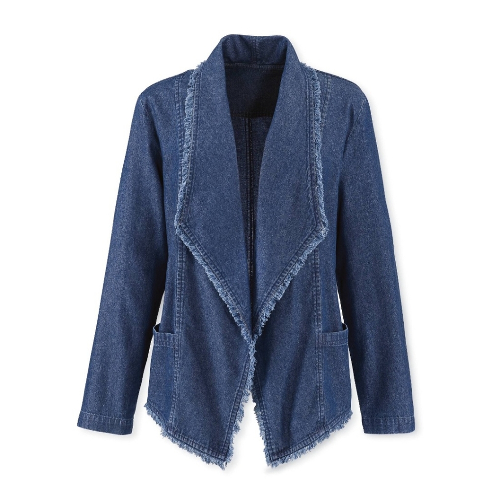 FAVORITES DENIM BLUE JACKET